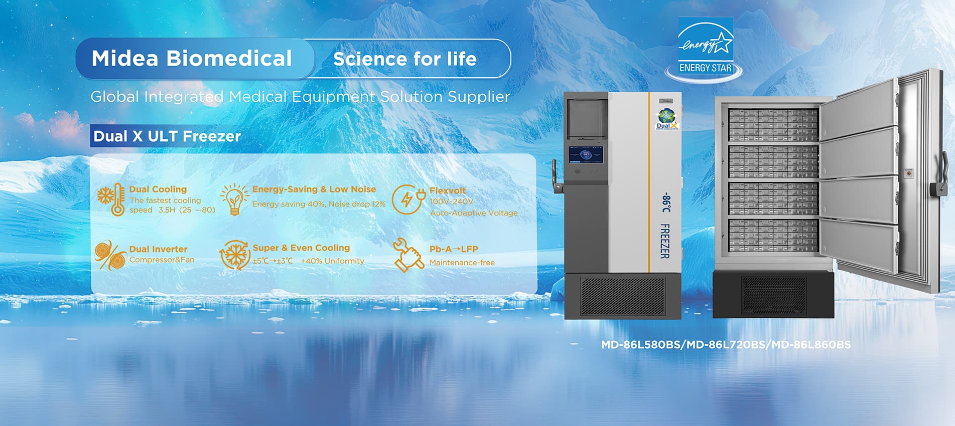 Congélateur Dual X ULT