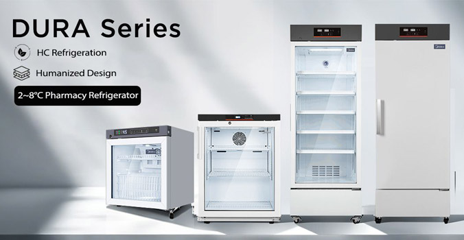 Réfrigérateur pharmaceutique réfrigéré Midea Biomedical série DURA 2~8℃